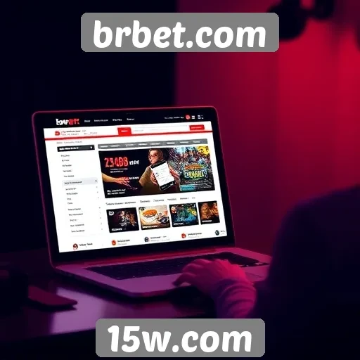 Interface e usabilidade do site brbet.com em foco